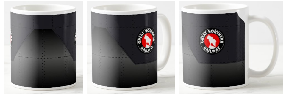 Railroad Theme Coffee Mug